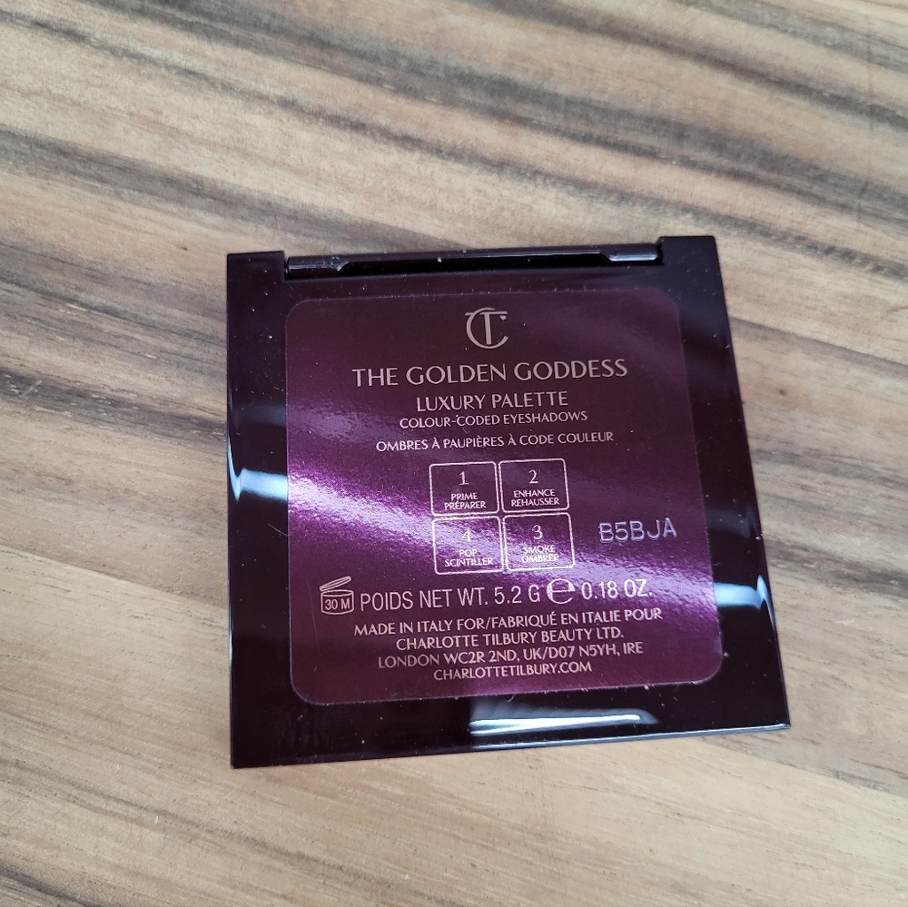 Charlotte Tilbury Color Coded Luxury Eyeshadow Palette: The Golden Goddess, NIB - Picture 7 of 8